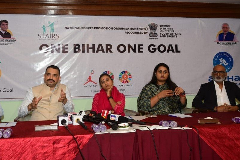 STAIRS Foundation Launches ‘One Bihar One Goal’ Initiative to Nurture Grassroots Sporting Talent